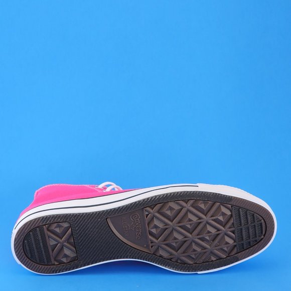 Converse CTAS Hi 'Hyper Pink' Canvas Unisex Sneakers 170155F NWT - Picture 4 of 6